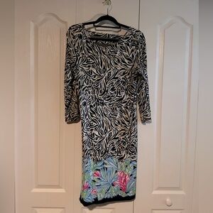 Lilly Pulitzer zebra striped dress